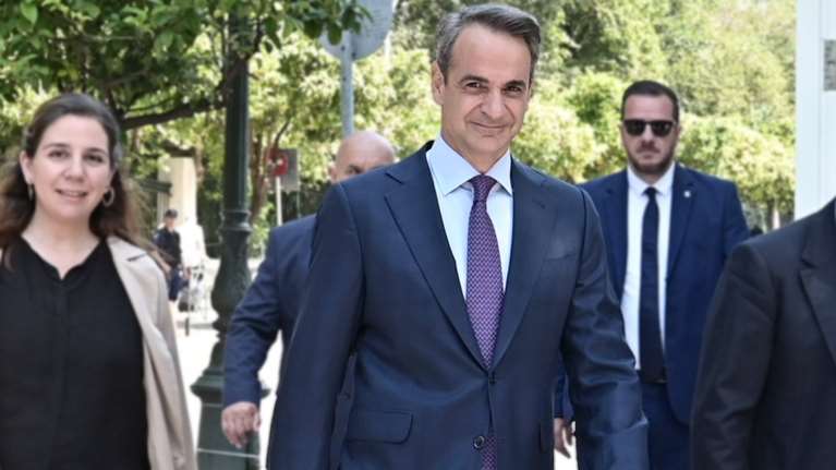 Κυριάκος Μητσοτάκης: Ο πρώτος πρωινός καφές στην Πειραιώς και η ατζέντα των συσκέψεων στα κεντρικά της ΝΔ