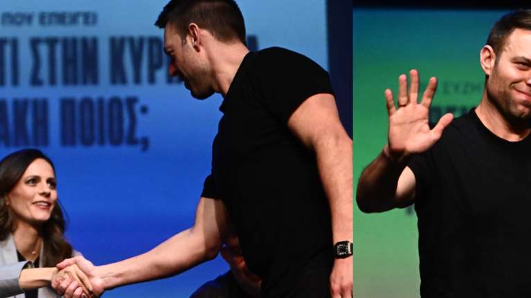 Ο &quot;απόλυτος αιφνιδιασμός&quot; από τον Κασσελάκη: Η ενόχληση της Αχτσιόγλου και η &quot;απάντηση&quot; στην ερώτηση &quot;Απέναντι στον Μητσοτάκη, ποιος;&quot;