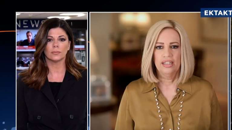 Φώφη Γεννηματά: Βουρκωμένη η Λίνα Δρούγκα, ανακοίνωσε την τραγική είδηση στον αέρα του Open [Βίντεο]