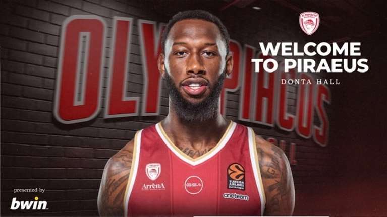 Ολυμπιακός: Ενίσχυση στους ψηλούς με Ντόνα Χολ - Ανακοινώθηκε για τρία χρόνια