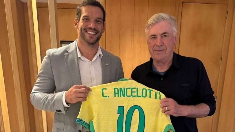 Η &quot;σελεσάο&quot; παρουσίασε τον Κάρλο Αντσελότι - &quot;Να κάνουμε τη Βραζιλία ξανά πρωταθλήτρια&quot;