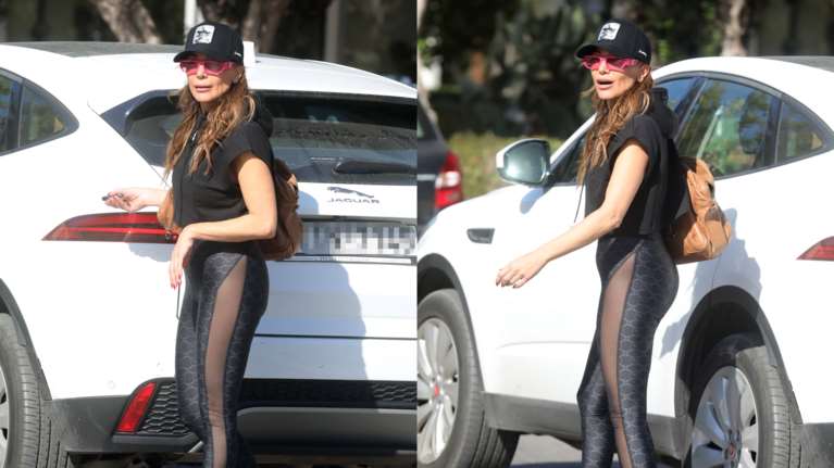 Δέσποινα Βανδή: Με καλλίγραμμο κορμί και το αγαπημένο της σέξι κολάν στη Γλυφάδα [Εικόνες]