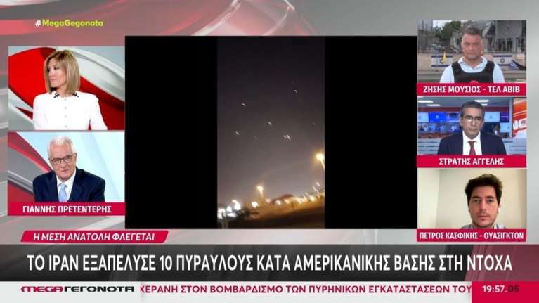 &quot;Γιάννη γελάς αλλά...&quot;: Το σχόλιο της Ράνιας Τζίμα στην αντίδραση Πρετεντέρη για το Ιράν [βίντεο]