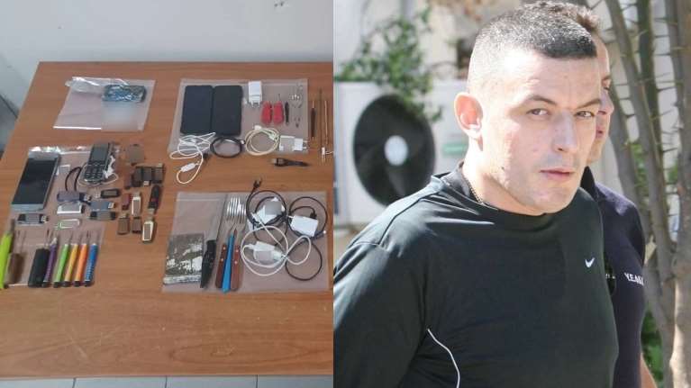 Έφοδος της ΕΛΑΣ στις φυλακές Δομοκού: Τι βρέθηκε στα κελιά - Χειροπέδες σε Αλκέτ Ριζάι, Κλεφτογιάννη και άλλους 10