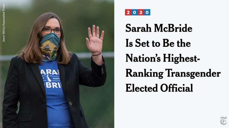 Εκλογές ΗΠΑ: Η πρώτη διεμφυλική γερουσιαστής και η σχέση της με τον γιο Μπάιντεν [εικόνες]