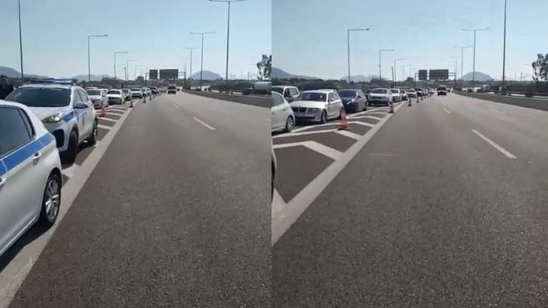 Εγκλωβισμένοι για ώρες οδηγοί και ουρές στην Εθνική Αθηνών-Κορίνθου: Αγώνας για να μην πάει η φωτιά στα διυλιστήρια
