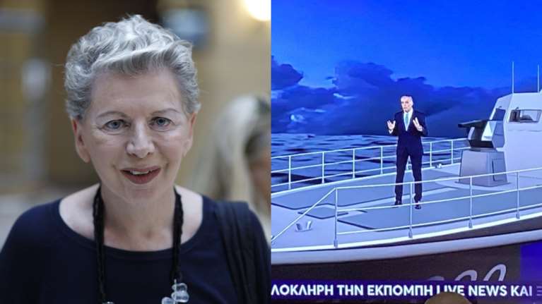 Καυστική ανάρτηση της Έλενας Ακρίτα για τα γραφικά στο "Live News": Ντροπή κύριε Ευαγγελάτε, ντροπή Mega