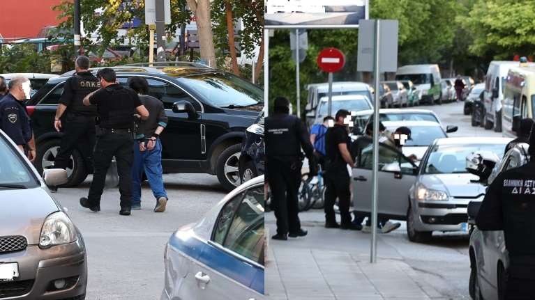 Αιματηρό επεισόδιο στη Λάρισα: Δύο άτομα στο νοσοκομείο από επίθεση με μαχαίρι- Σύλληψη μπροστά στην κάμερα