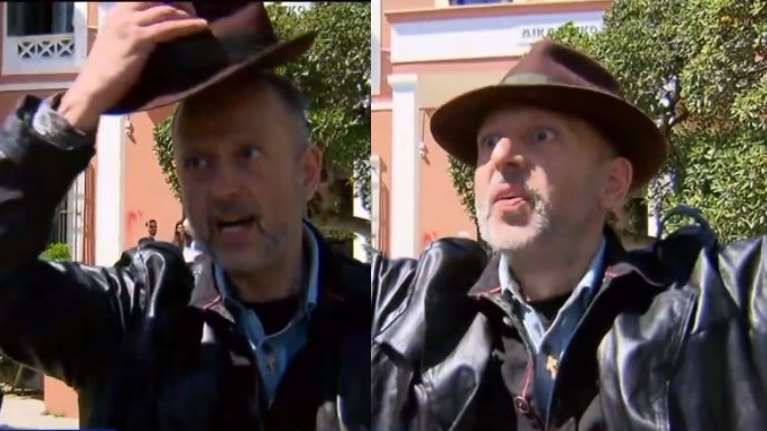 Πουλάει τρέλα ο καθηγητής που κατηγορείται για ασέλγεια; Τραγούδησε Ξυλούρη στις κάμερες, ντυνόταν νίντζα