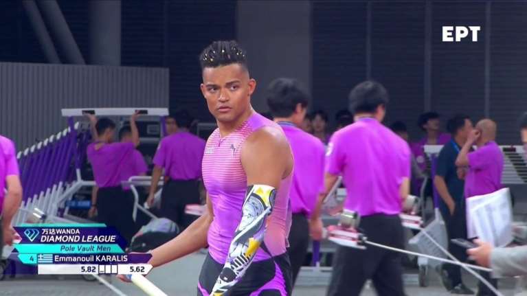 Diamond League: 2ος ο Εμμανουήλ Καραλής- Άφησε το τελευταίο άλμα εξαιτίας τραυματισμού στο χείλος [βίντεο]