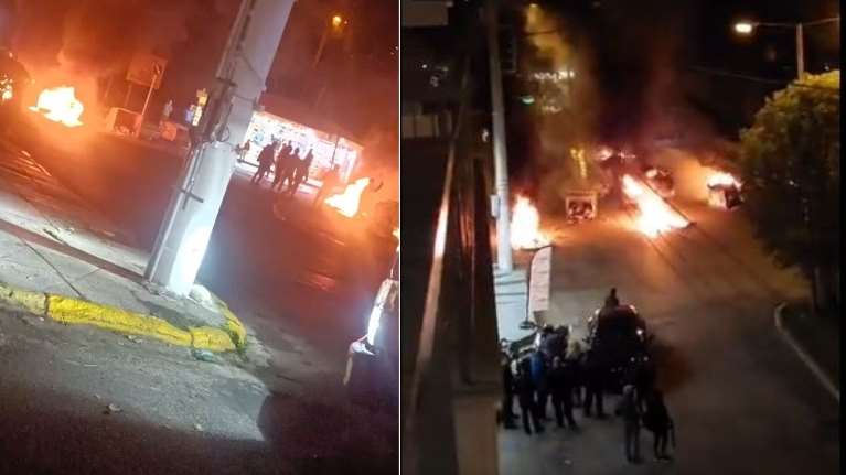 Πυροβολισμός 16χρονου Ρομά: Επεισόδια στο Σχιστό Κορυδαλλού - Καίνε κάδους και λάστιχα, διακοπή της κυκλοφορίας [Βίντεο]