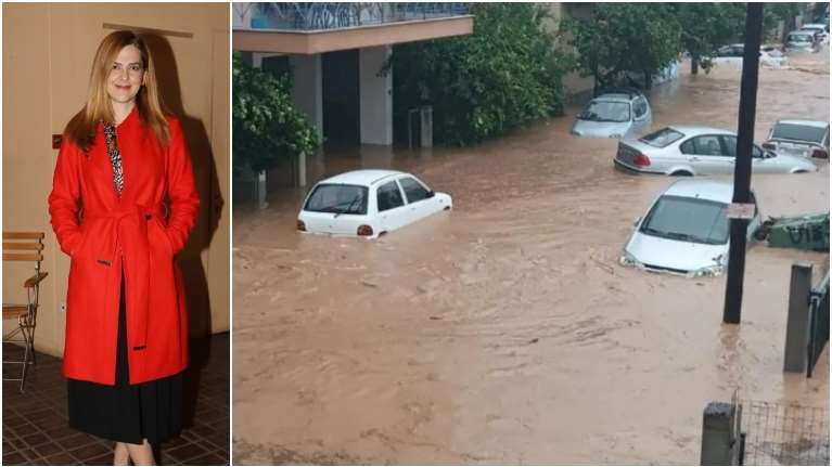 Ξεσπά η τραγουδίστρια Ρένα Μόρφη από τον Βόλο: Έχει σπάσει το ποτάμι, δεν έχουμε ρεύμα - Αφού καήκαμε, ώρα να πνιγούμε
