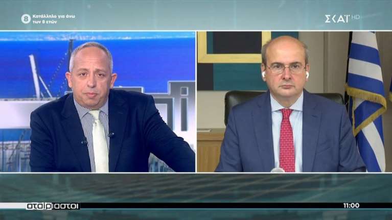 Ένταση Κούτρα - Χατζηδάκη στον ΣΚΑΙ για το εξαήμερο στην εστίαση: &quot;Αν χάνουμε την ώρα μας ή όχι θα το αποφασίσω εγώ&quot;