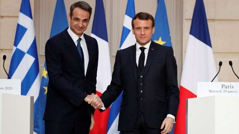 Συνάντηση Μητσοτάκη - Μακρόν σήμερα στο Παρίσι