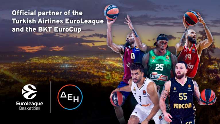 ΔΕΗ και Euroleague Basketball ανακοινώνουν πολυετή συνεργασία