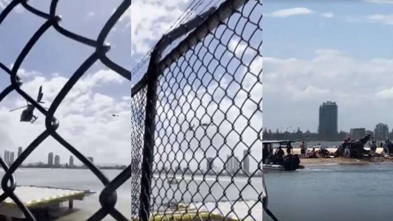 Αυστραλία: Ντοκουμέντο από τη στιγμή της σύγκρουσης των δύο ελικοπτέρων- Σκοτώθηκε ο 40χρονος &quot;πιλότος θρύλος&quot; της χώρας