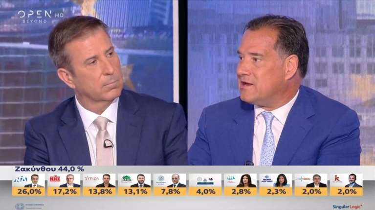 Άδωνις Γεωργιάδης για το αποτέλεσμα των Ευρωεκλογών: &quot;Προφανώς και τα ομόφυλα ζευγάρια έπαιξαν ρόλο&quot;