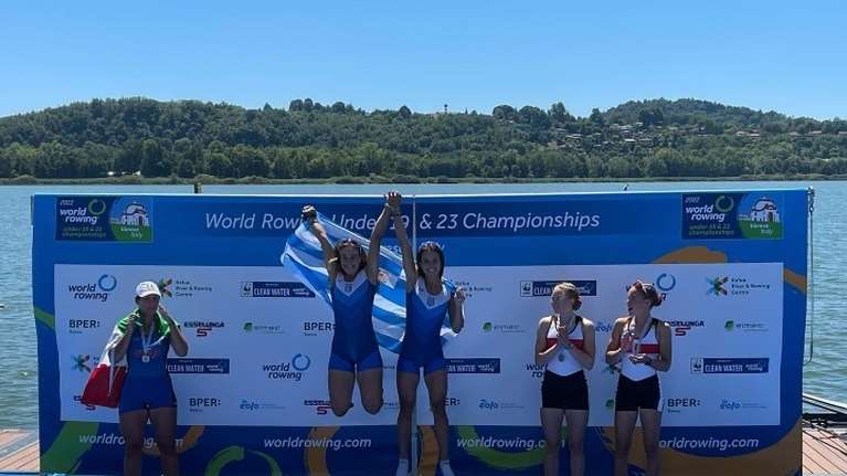 Κωπηλασία: Τέσσερα μετάλλια για τα ελληνικά κουπιά στο Παγκόσμιο εφήβων/νεανίδων