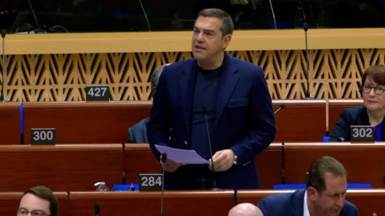 Τσίπρας στο Συμβούλιο της Ευρώπης: Χρειαζόμαστε μια πανευρωπαϊκή συμμαχία δημοκρατίας απένταντι στον ακροδεξιό λαϊκισμό