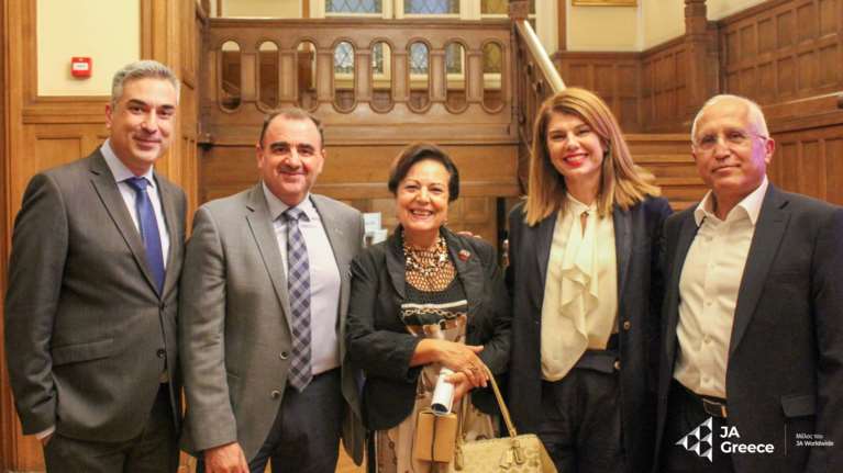 Τιμητική εκδήλωση για τους εθελοντές συμβούλους επιχειρηματικότητας του Junior Achievement Greece