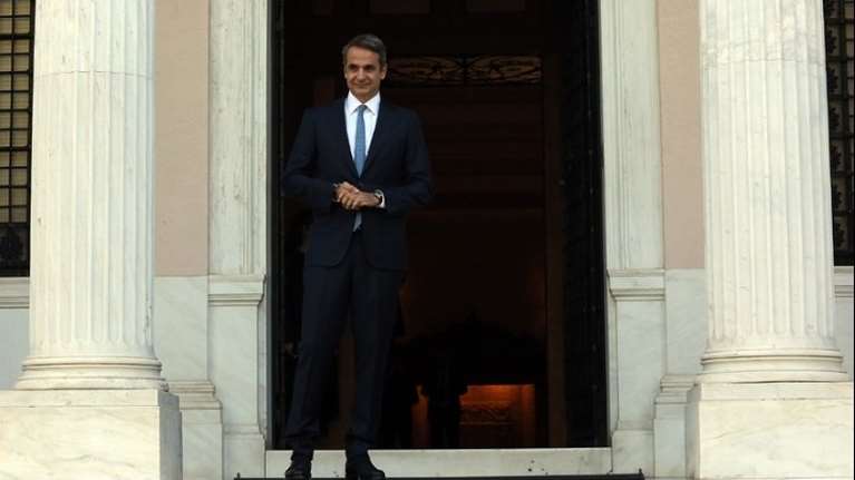 Συναντήσεις Μητσοτάκη με Τζον Σαρμπάνης και Αλεξάντερ Τσέφεριν