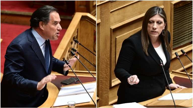 Σκληρή κόντρα Γεωργιάδη - Κωνσταντοπούλου στη Βουλή: &quot;Υποκρίτρια, πήρατε 3% με καρδούλες&quot;