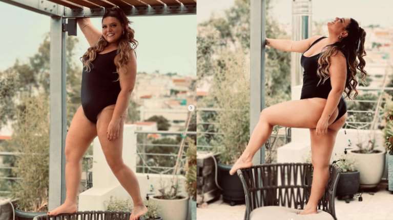 Δανάη Μπάρκα: Ποζάρει με μαγιό και διαλύει τα στερεότυπα - &quot;Ίσως δεν αγαπάνε καν τον εαυτό τους...&quot;