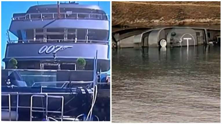 Κύθνος: Στον βυθό η διάσημη θαλαμηγός &quot;007 James Bond&quot; - Τι θα γίνει με την ανέλκυσή της [βίντεο]