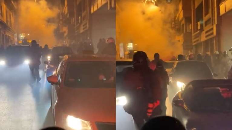 Επέτειος Γρηγορόπουλου: Επεισόδια και χημικά σε δρόμο ανοιχτής κυκλοφορίας- Μπλοκαρισμένοι οι οδηγοί [Βίντεο]