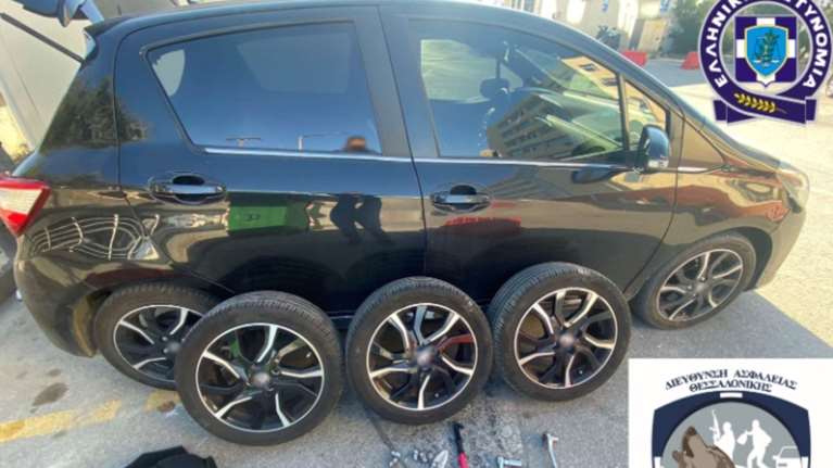 Θεσσαλονίκη: Βίντεο-ντοκουμέντο από τη δράση της συμμορίας που "έγδυνε" αμάξια από ζαντολάστιχα και προφυλακτήρες