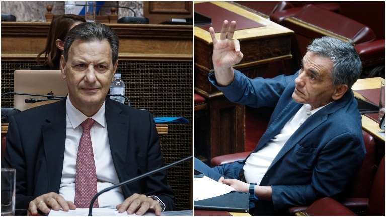 Κόντρα Σκυλακάκη-Τσακαλώτου στη Βουλή για το &quot;μαξιλαράκι&quot; του ΣΥΡΙΖΑ και τα πλεονάσματα