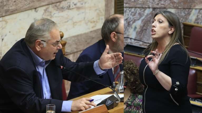 Επεισόδιο μεταξύ Λαμπρούλη- Κωνσταντοπούλου: &quot;Διατελέσατε και πρόεδρος Βουλής, την τύφλα σας δεν ξέρετε&quot; [βίντεο]