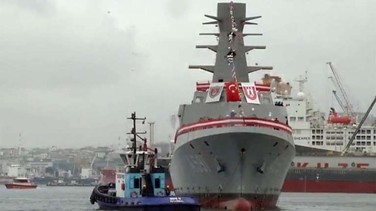Αυτή είναι η πρώτη τουρκική κατασκοπευτική κορβέτα που βγαίνει στη θάλασσα [εικόνες]