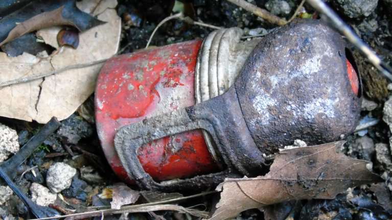 Μαρούσι: Συνεργείο οδικών έργων βρήκε τέσσερις χειροβομβίδες