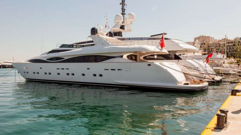 Δεσμεύτηκε με δικαστική διαταγή η πολυτελής θαλαμηγός της οικογένειας Κουτσολιούτσου της Folli-Follie