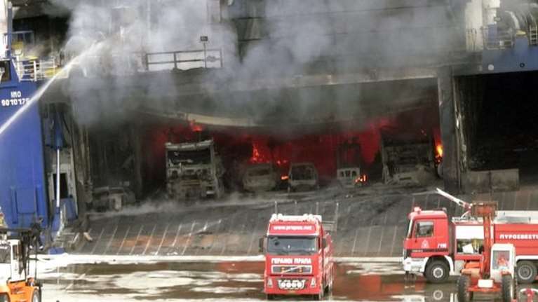 Euroferry Olympia: Λιώνουν τα σίδερα στο πλοίο από τις θερμοκρασίες - Τρεις οι αγνοούμενοι