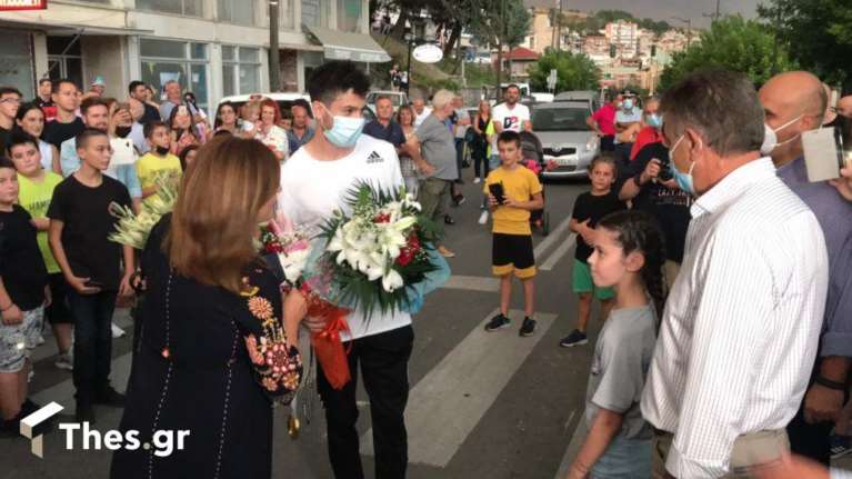 Μίλτος Τεντόγλου: Με τιμές ήρωα τα Γρεβενά υποδέχθηκαν τον χρυσό Ολυμπιονίκη [Βίντεο - Εικόνες]