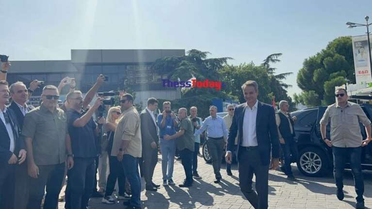 Έφτασε στη ΔΕΘ ο Μητσοτάκης – Συναντήθηκε με τον Γερμανό αντικαγκελάριο Χάμπεκ [βίντεο, εικόνες]