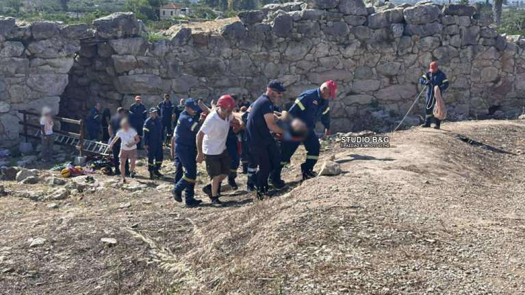 Αργολίδα: Τουρίστας έπεσε σε πηγάδι - Επιχείρηση διάσωσης [εικόνες - βίντεο]