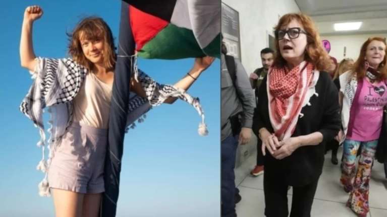 Νέα προσπάθεια να σπάσει ο αποκλεισμός της Γάζας: Αυτή τη φορά και η Σούζαν Σαράντον στον Στολίσκο της Ελευθερίας μαζί με τη Γκρέτα