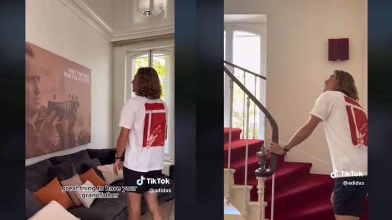 Στέφανος Τσιτσιπάς: Αυτή είναι η εντυπωσιακή μονοκατοικία που νοικιάζει στο Παρίσι [Βίντεο]