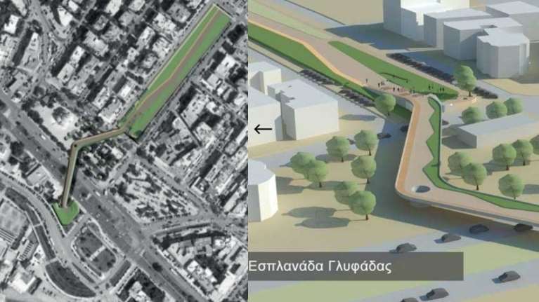 Γλυφάδα: Έργο ζωής με την "Εσπλανάδα" - Πεζογέφυρα θα ενώνει το κέντρο της πόλη με την παραλία της