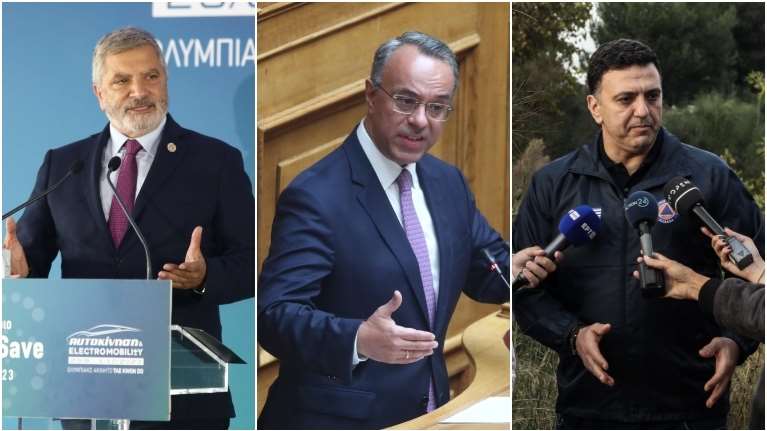 Ο Πατούλης "δείχνει" τον Σταϊκούρα για το "χάλι" που είδε ο Κικίλιας στο ρέμα της Ραφήνας