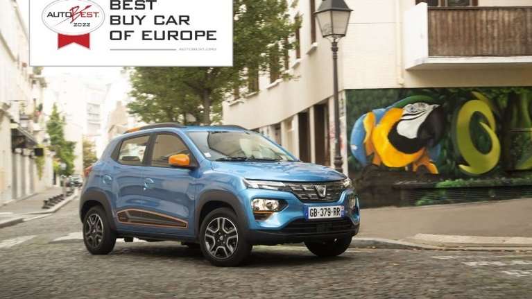 Το Dacia Spring κέρδισε τον τίτλο του Ευρωπαϊκού Best Buy Αυτοκινήτου της χρονιάς 2022 του θεσμού AUTOBEST