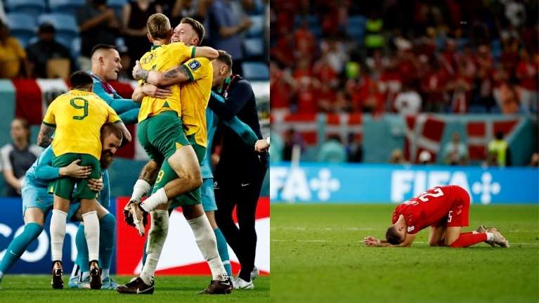 Μουντιάλ 2022: Ιστορική πρόκριση για την Αυστραλία 1-0 τη Δανία -Τιμητική νίκη η Τυνησία επί της Γαλλίας με 1-0