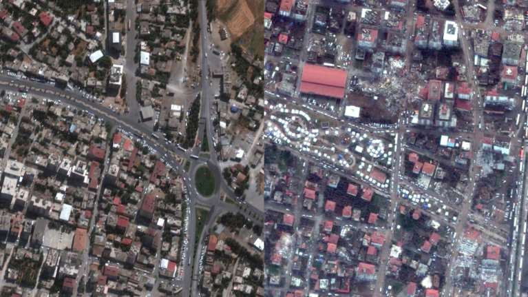 Τουρκία: Σοκαριστικές εικόνες - Ο σεισμός ισοπέδωσε ολόκληρες πόλεις