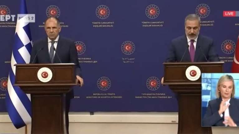 Γεραπετρίτης σε Φιντάν: Να χτίσουμε πάνω σε αυτά που μας ενώνουν- Τα πάθη που κληρονομήθηκαν δεν διαγράφονται μονοκονδυλιά