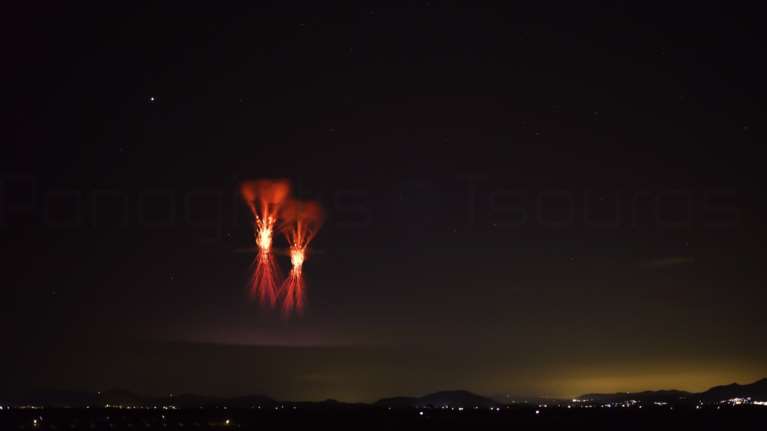 Μάγεψε το διπλό Red Sprite στην Ικαρία- Το μοναδικό φαινόμενο που εμφανίζεται στο Αιγαίο και απασχολεί τη Nasa