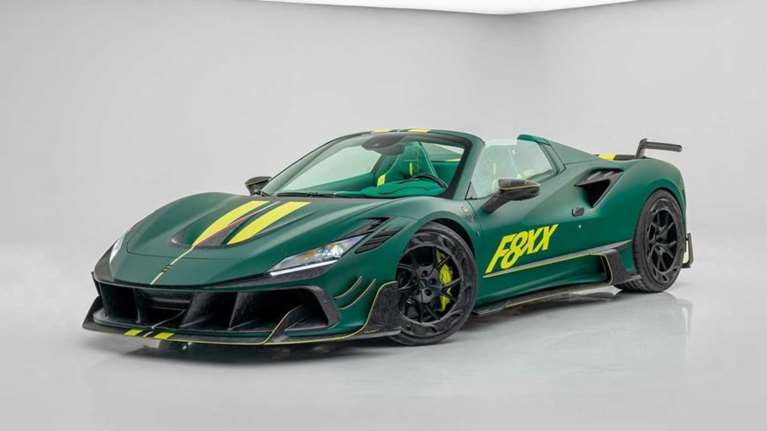 Ferrari F8XX σε πρασινάκι από την Mansory