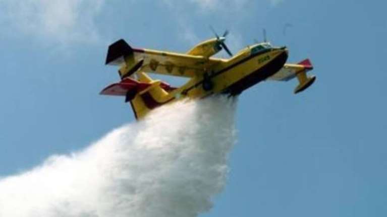 Φωτιά στην Κυπαρισσία - Με αεροσκάφη επιχειρεί η Πυροσβεστική